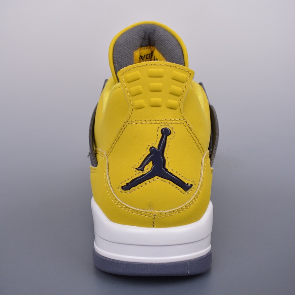 Jordan Yellow and Black Men's Shoes - Picture 5 of 5